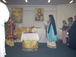 Divina Liturgia en el V Retiro Latinoamericano de la VVeD- Brasil